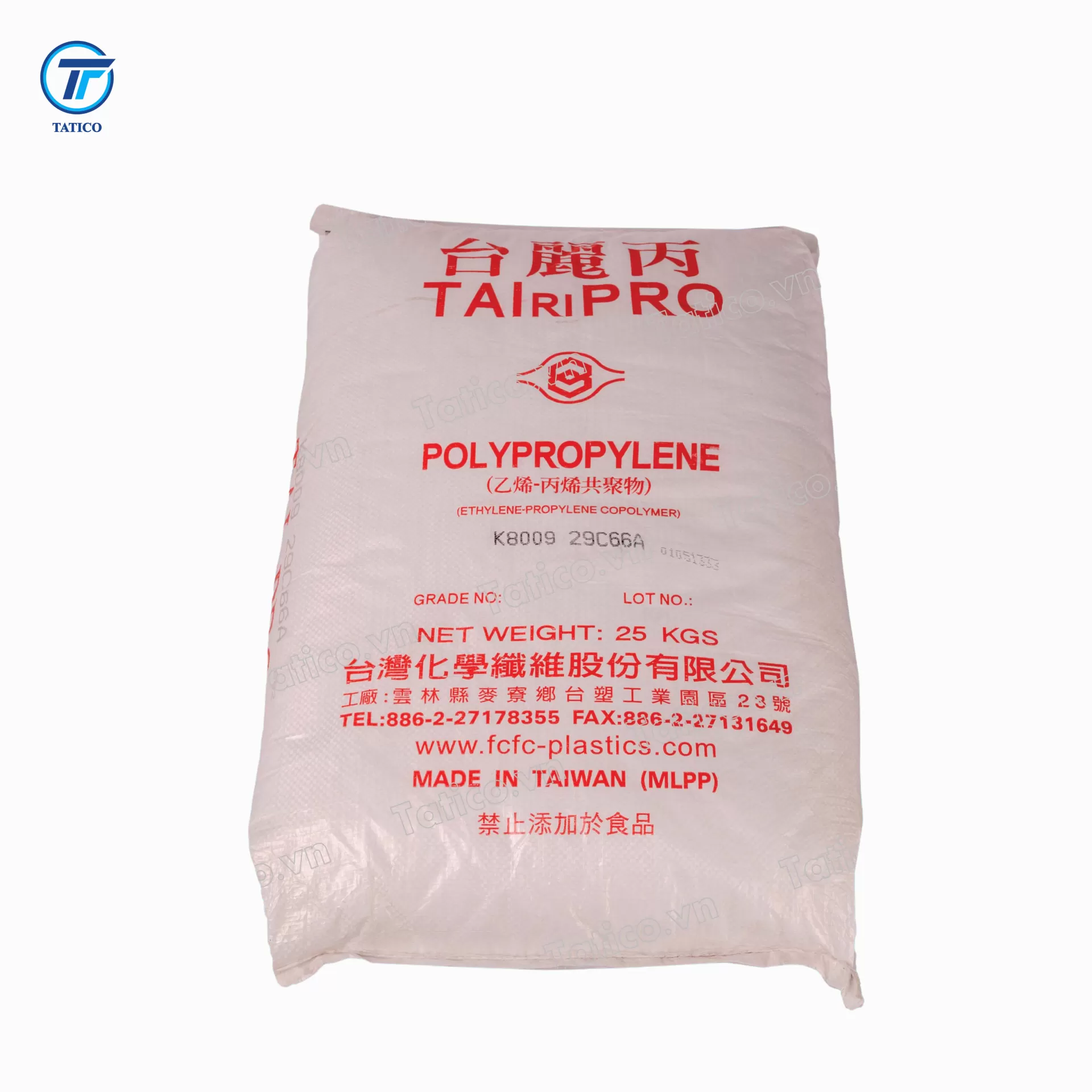 Hạt nhựa nguyên sinh PP K8009